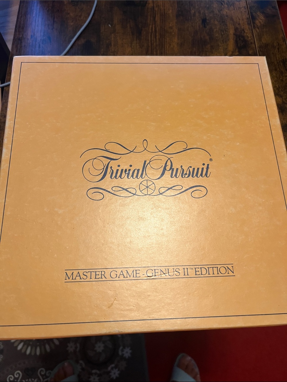 Trivial Pursuit Master Game Genus II Edition – Orange Box